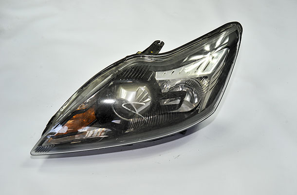 Ford Çıkma Yedek Focus 2 Makyajlı Siyah Sol Far